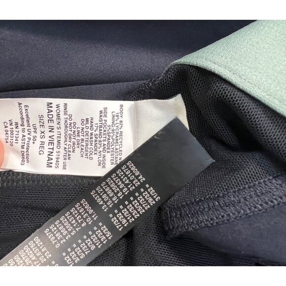 L.L. Bean Sunblocking Swimwear XS Capri Leggings UPF 50+ Black - Picture 5 of 8